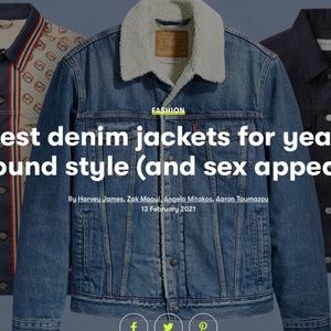 Levis' sherpa-lined Trucker Men's Jean Jacket